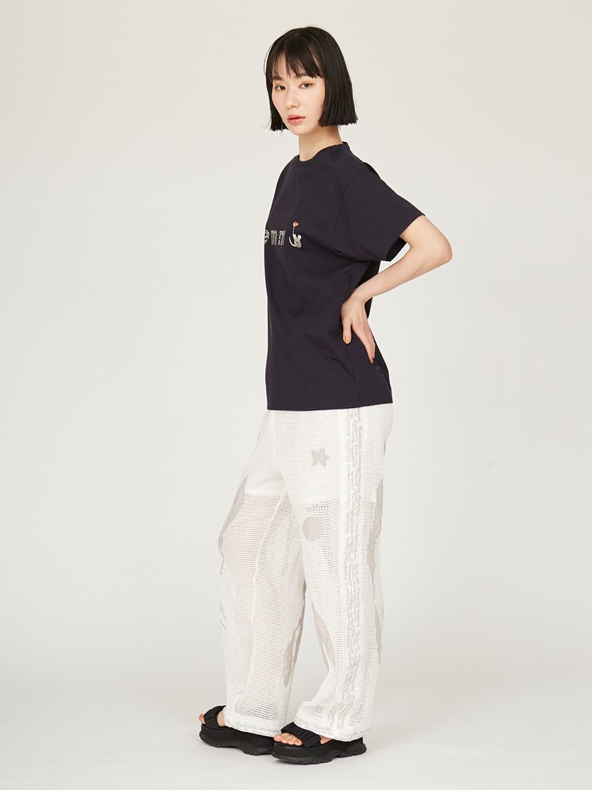 emmi atelier「【emmi&times;Leo Lionni】 メッシュパンツ」|チノ|