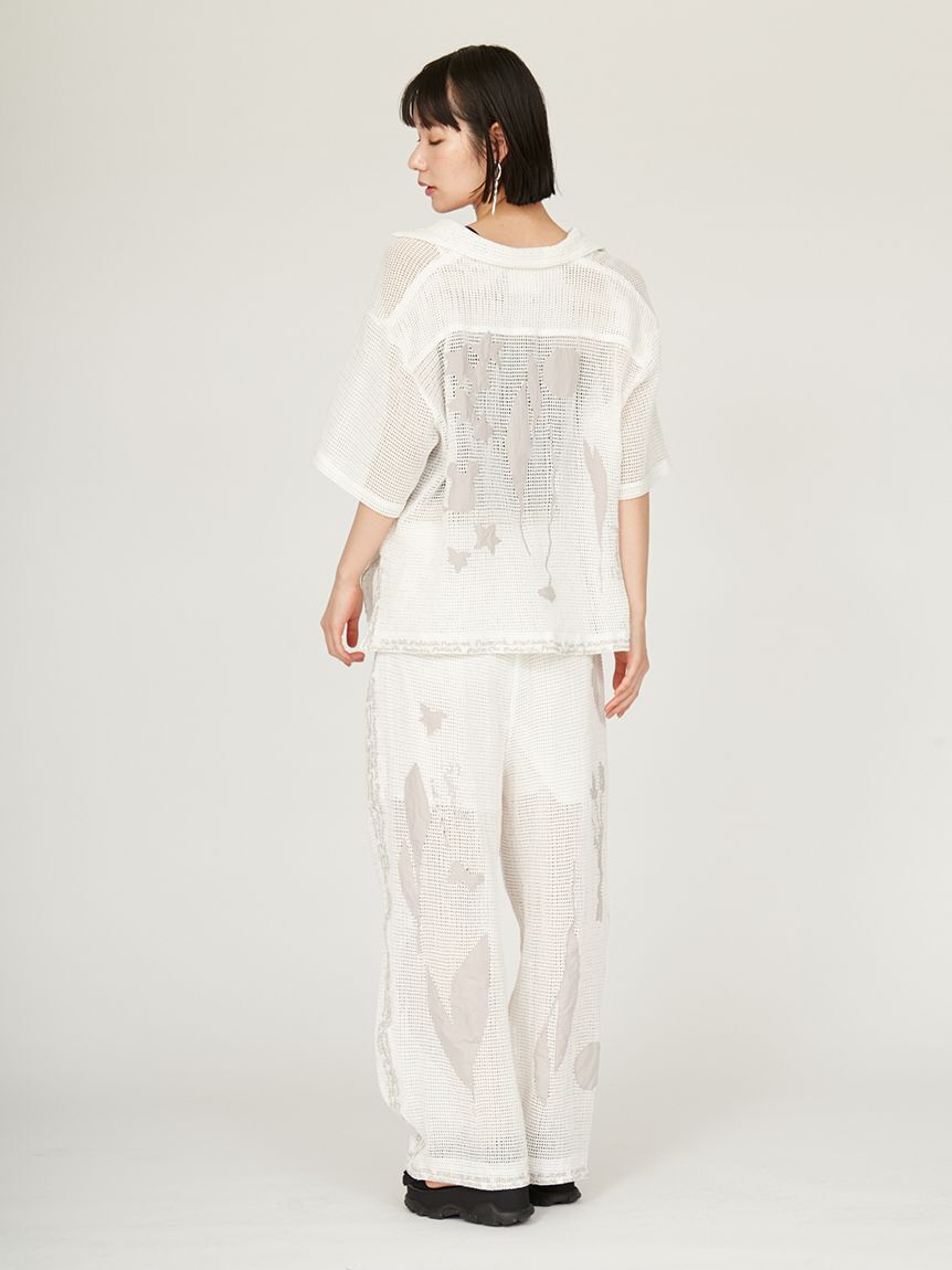 emmi atelier「【emmi&times;Leo Lionni】 メッシュパンツ」|チノ|