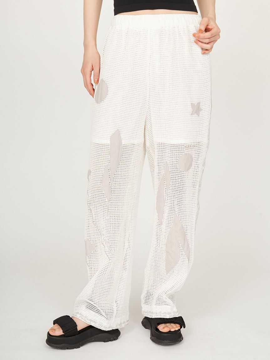 emmi atelier「【emmi&times;Leo Lionni】 メッシュパンツ」|チノ|