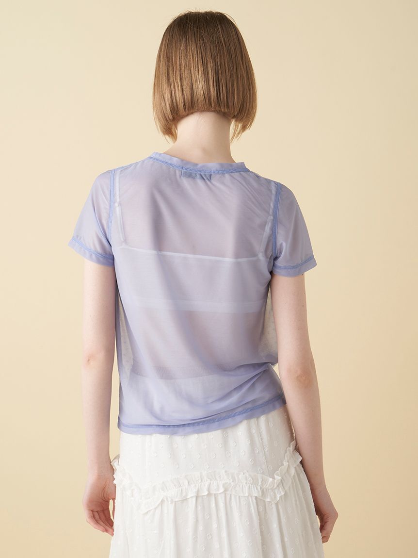 FURFUR「【上國料萌衣コラボ】Oolong花柄Tシャツ」|Tシャツ・カットソー|