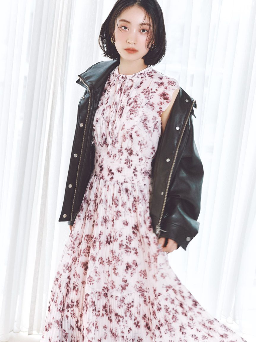 SNIDEL「【販路限定サイズあり】Sustainableフリルワンピース」|ワンピース|