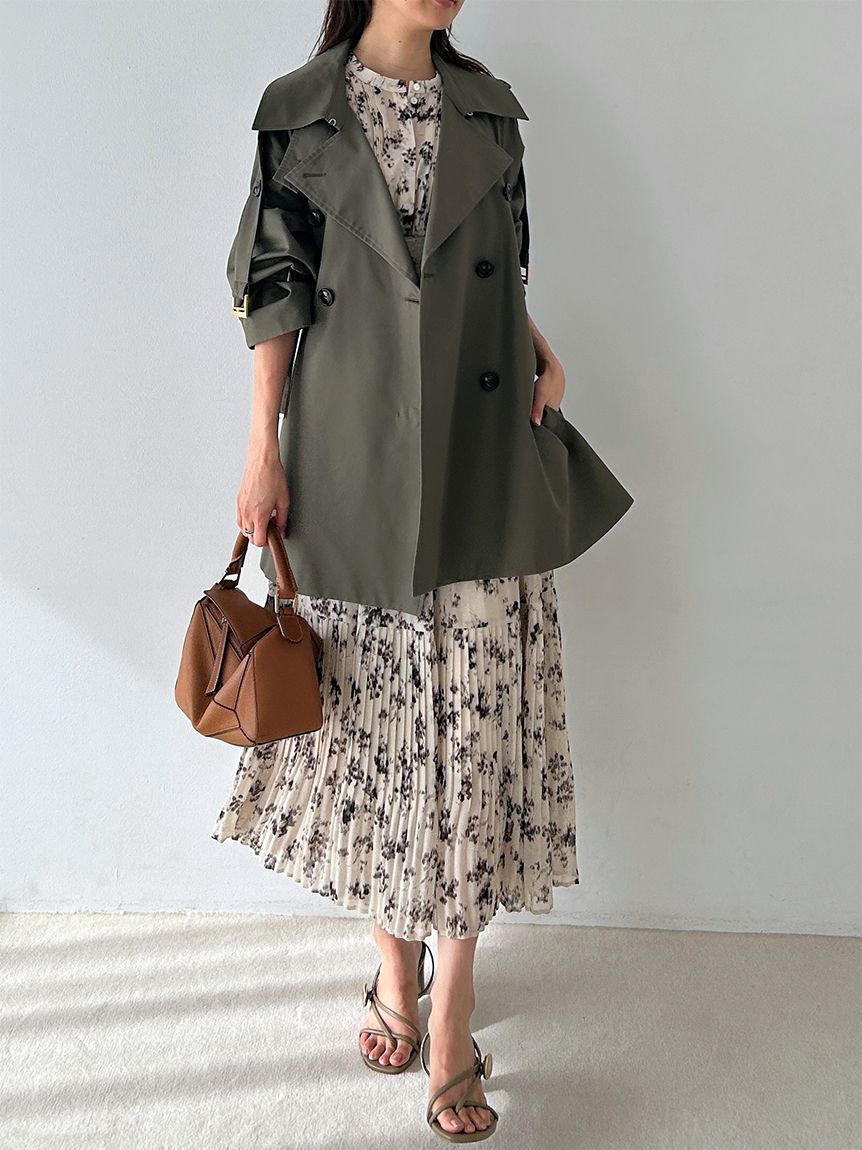 SNIDEL「【販路限定サイズあり】Sustainableフリルワンピース」|ワンピース|