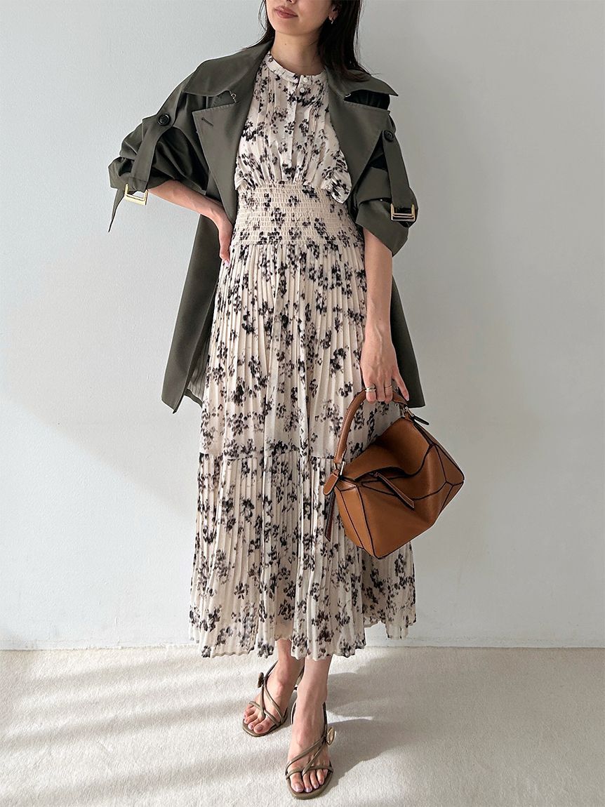 SNIDEL「【販路限定サイズあり】Sustainableフリルワンピース」|ワンピース|