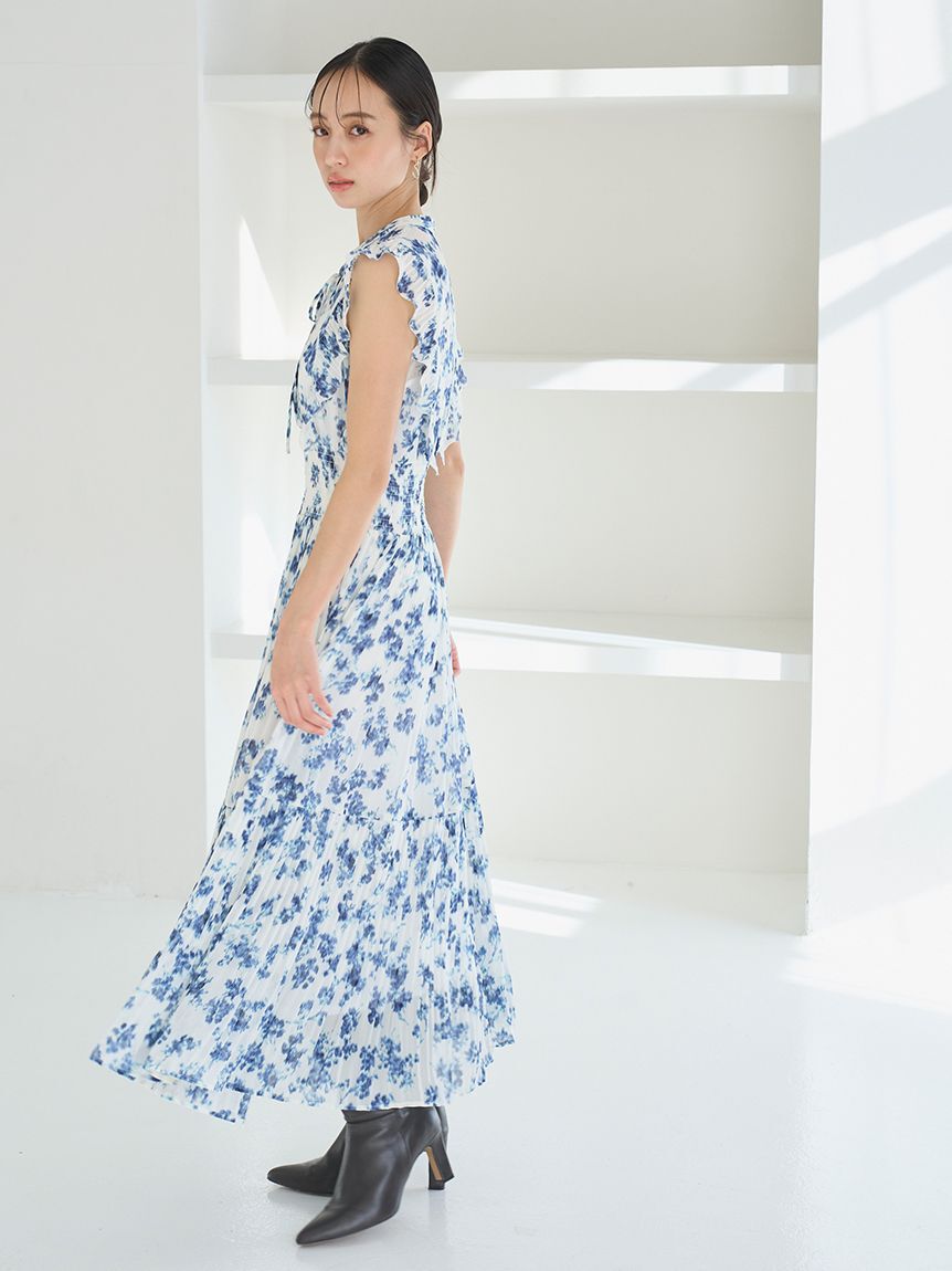 SNIDEL「【販路限定サイズあり】Sustainableフリルワンピース」|ワンピース|