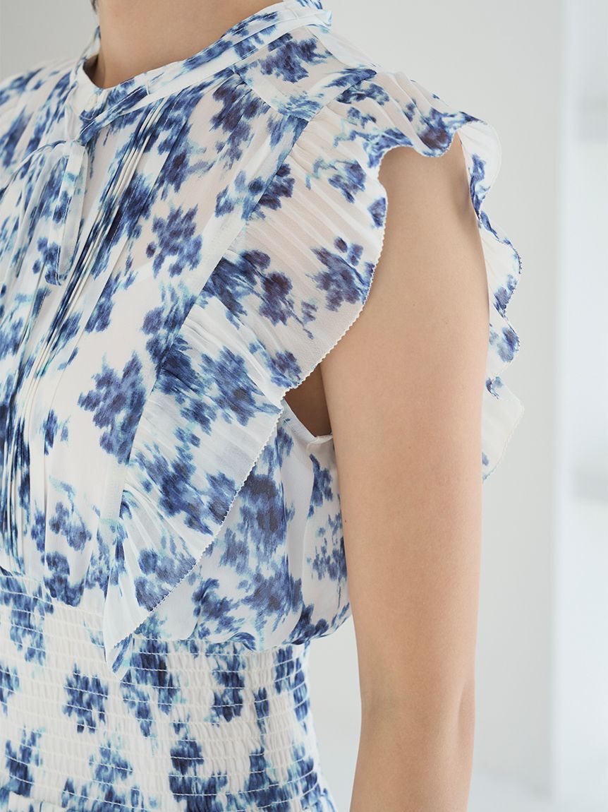 SNIDEL「【販路限定サイズあり】Sustainableフリルワンピース」|ワンピース|