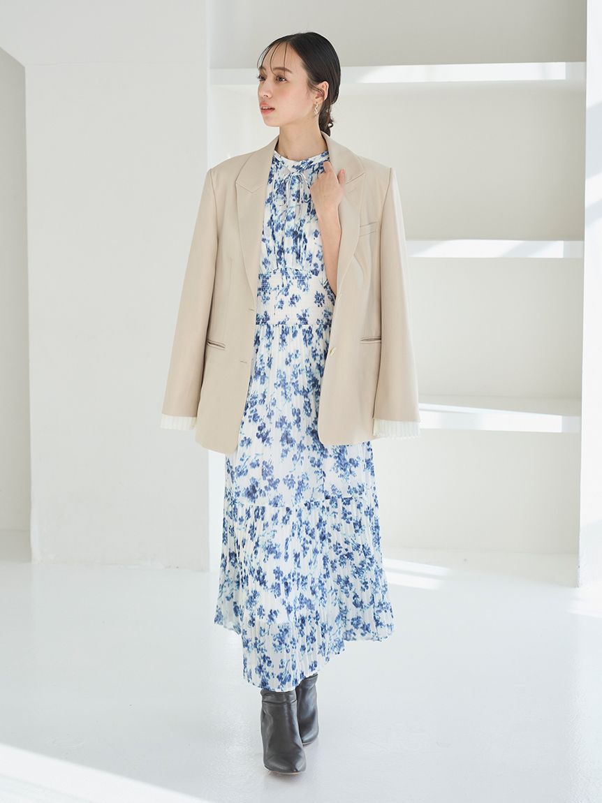 SNIDEL「【販路限定サイズあり】Sustainableフリルワンピース」|ワンピース|