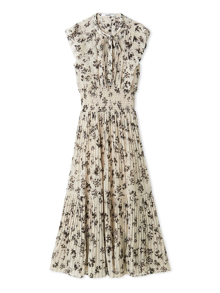 SNIDEL「【販路限定サイズあり】Sustainableフリルワンピース」|ワンピース|