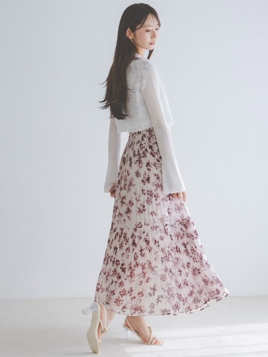 SNIDEL「【販路限定サイズあり】Sustainableフリルワンピース」|ワンピース|