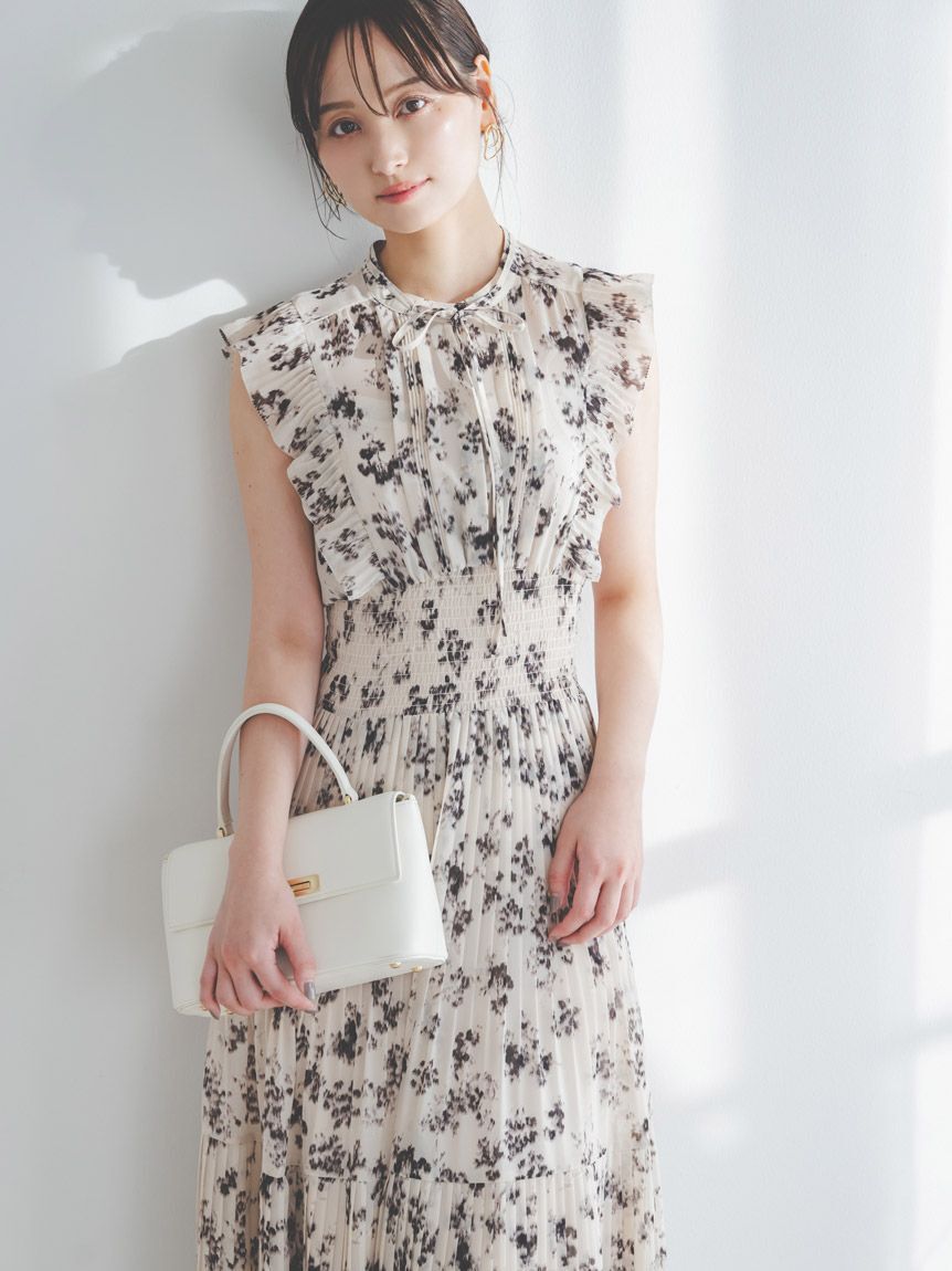 SNIDEL「【販路限定サイズあり】Sustainableフリルワンピース」|ワンピース|