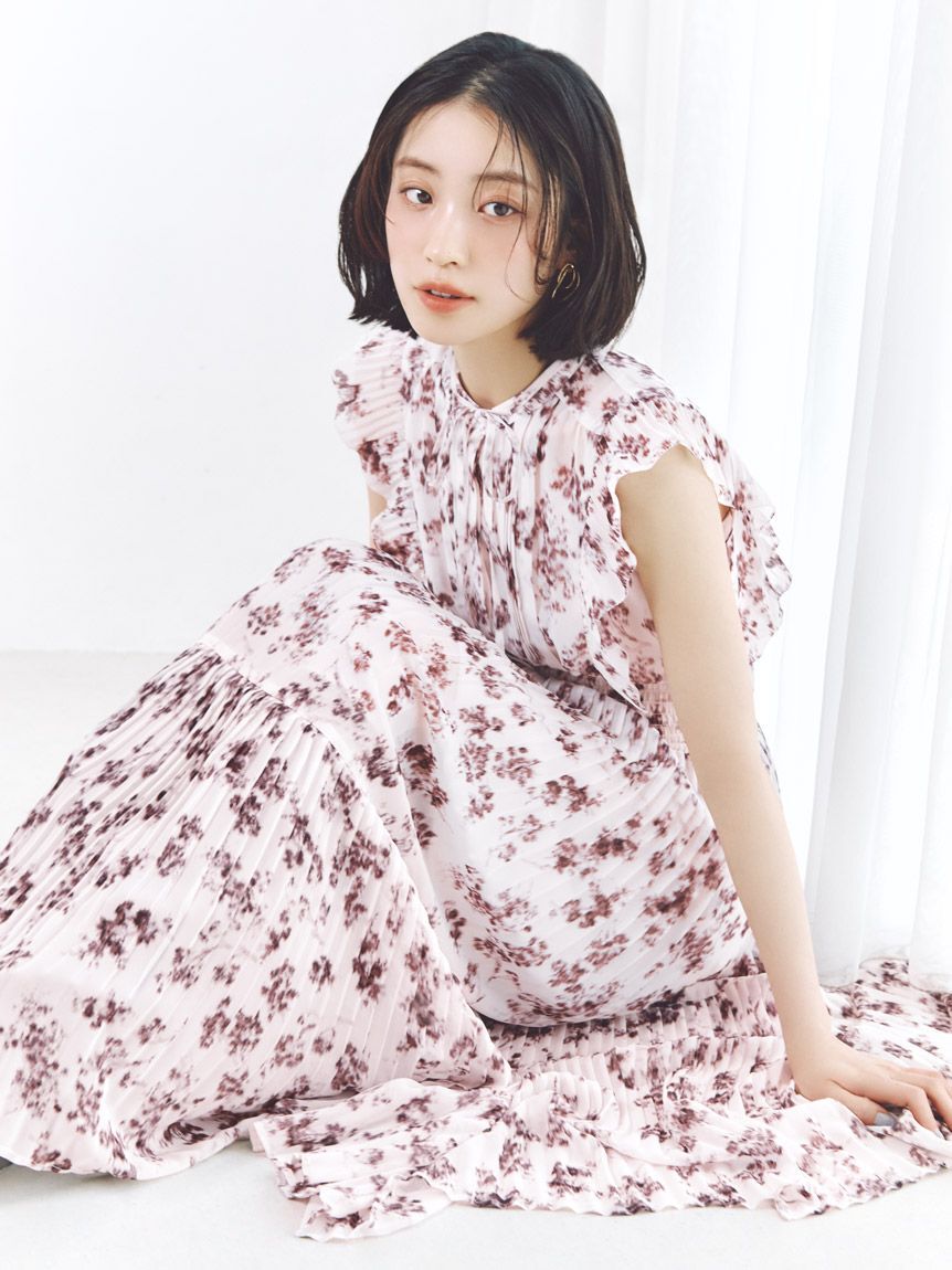 SNIDEL「【販路限定サイズあり】Sustainableフリルワンピース」|ワンピース|