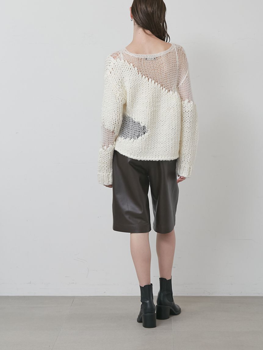 styling/「【セットアップ対応】ラムレザーハーフパンツ」|その他|