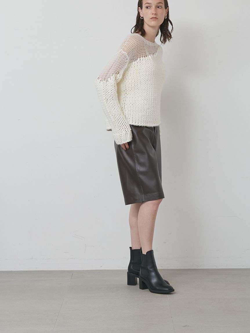 styling/「【セットアップ対応】ラムレザーハーフパンツ」|その他|