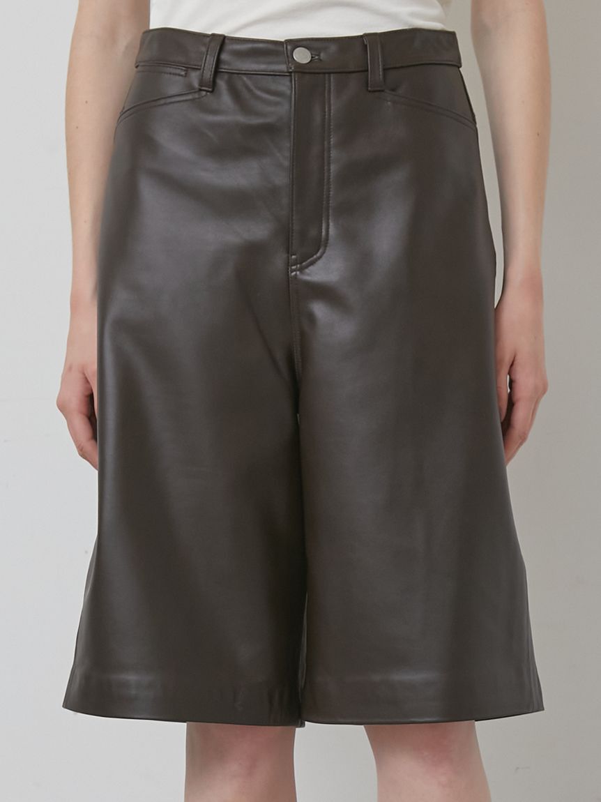 styling/「【セットアップ対応】ラムレザーハーフパンツ」|その他|