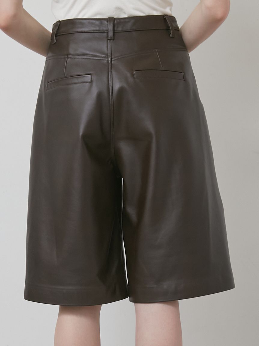styling/「【セットアップ対応】ラムレザーハーフパンツ」|その他|