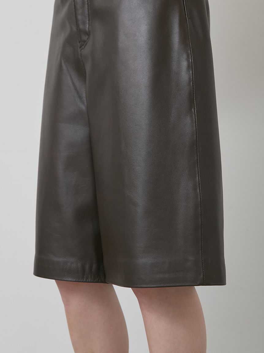 styling/「【セットアップ対応】ラムレザーハーフパンツ」|その他|