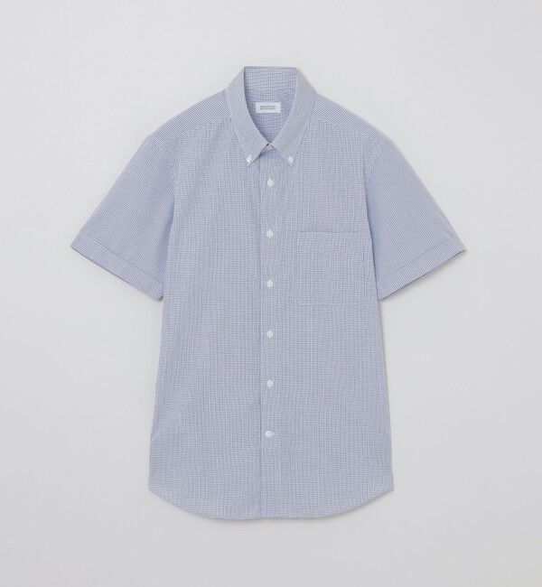 MACKINTOSH PHILOSOPHY「オックスフォード半袖ボタンダウンシャツ」|シャツ・ブラウス|グラフチェック
