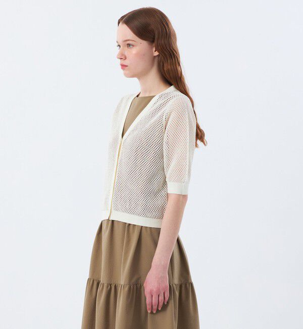 MACKINTOSH PHILOSOPHY「メッシュニットカーディガン」|ニット・セーター|