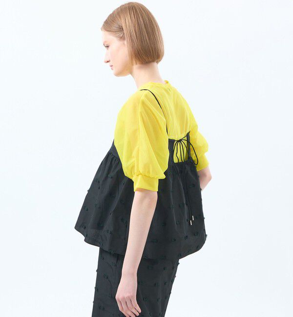 MACKINTOSH PHILOSOPHY「カットジャカードビスチェ」|シャツ・ブラウス|