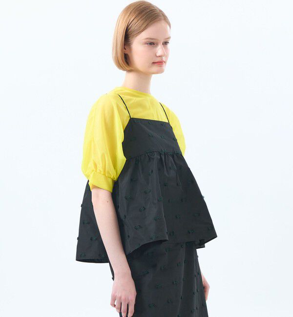 MACKINTOSH PHILOSOPHY「カットジャカードビスチェ」|シャツ・ブラウス|