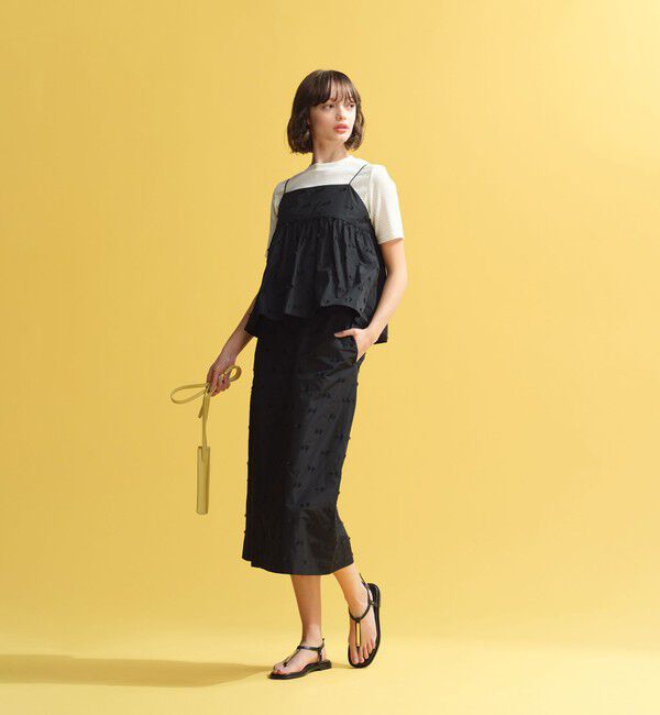 MACKINTOSH PHILOSOPHY「カットジャカードビスチェ」|シャツ・ブラウス|