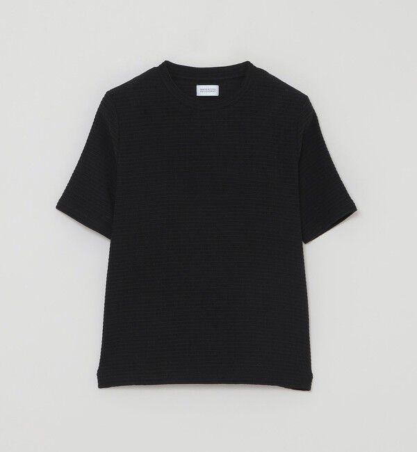 MACKINTOSH PHILOSOPHY「クレープタッチハーフスリーブカットソー」|Tシャツ・カットソー|ブラック