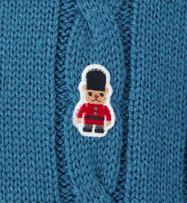 MACKINTOSH PHILOSOPHY「バッキンガムベア ケーブル クルーネックプルオーバー」|ニット・セーター|