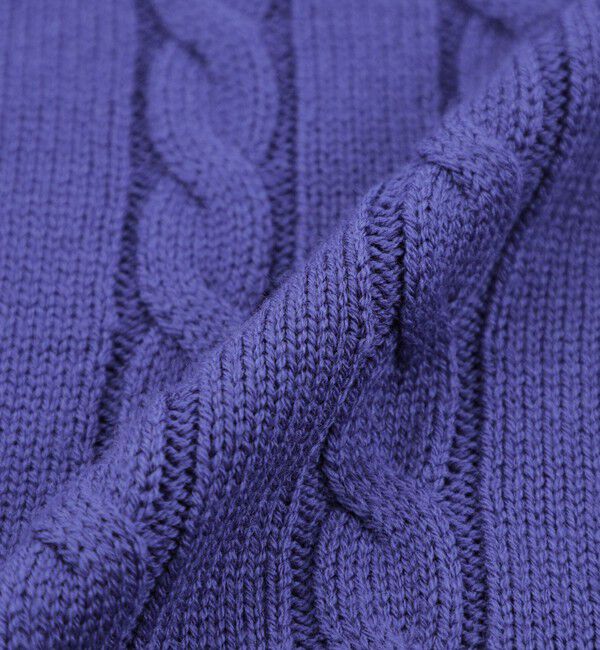 MACKINTOSH PHILOSOPHY「バッキンガムベア ケーブル クルーネックプルオーバー」|ニット・セーター|