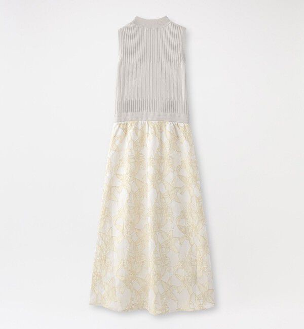  「ニットブロックワンピース」|ワンピース|