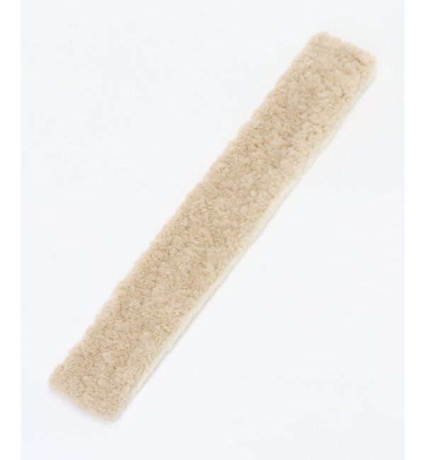 ikka「エコボアXフェイクファーリバー差し込み」|マフラー|