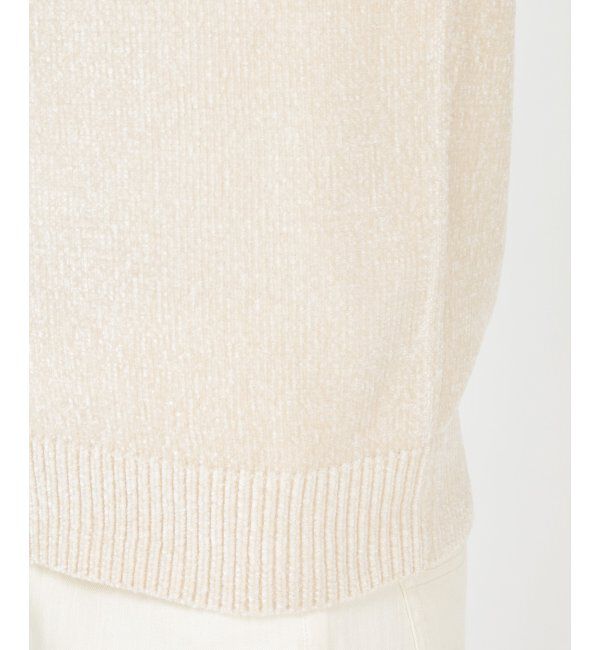 ikka「球心柄モールクルーニット」|ニット・セーター|