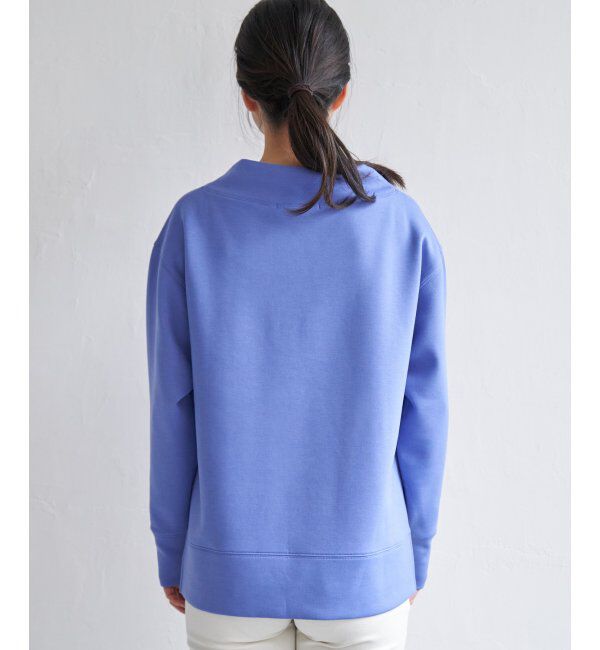 ikka「ダンボールニットスピンドルプルオーバー」|パーカー|