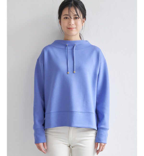 ikka「ダンボールニットスピンドルプルオーバー」|パーカー|