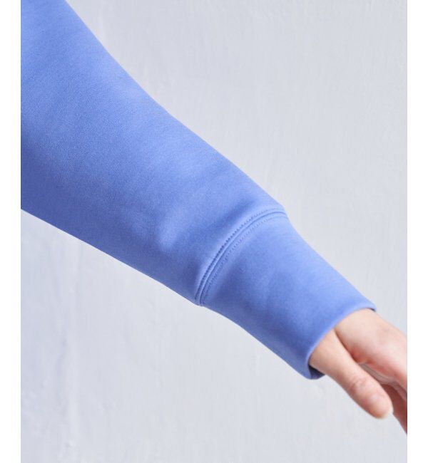 ikka「ダンボールニットスピンドルプルオーバー」|パーカー|