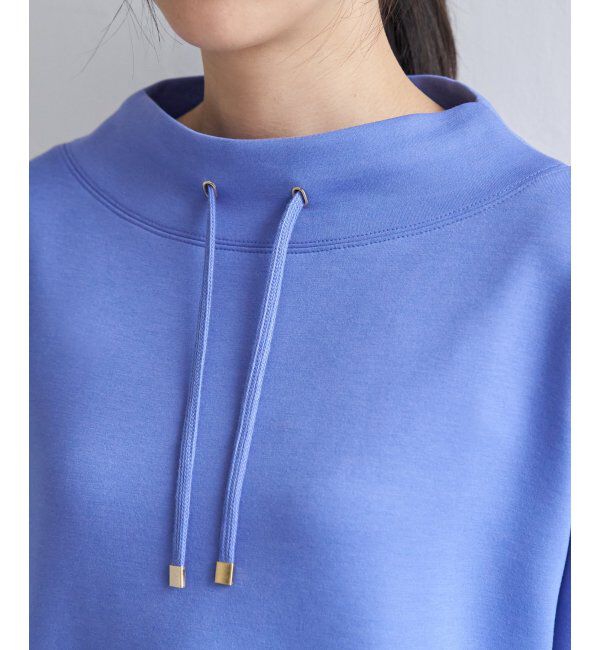 ikka「ダンボールニットスピンドルプルオーバー」|パーカー|