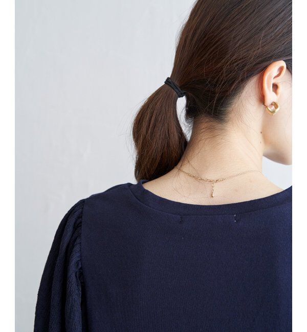 ikka「袖フクレ切替半袖プルオーバー」|その他|