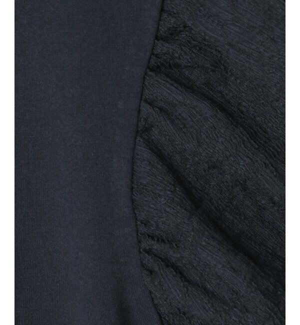 ikka「袖フクレ切替半袖プルオーバー」|その他|