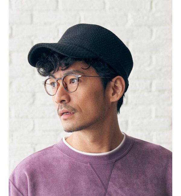 ikka「ウールライクワークキャップ」|その他|