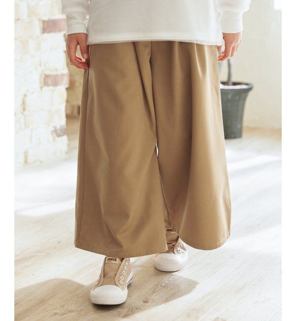 ikka kids「TRベルト付きタックワイドパンツ（120~160cm）」|その他|