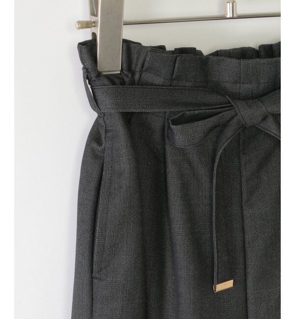 ikka kids「TRベルト付きタックワイドパンツ（120~160cm）」|その他|