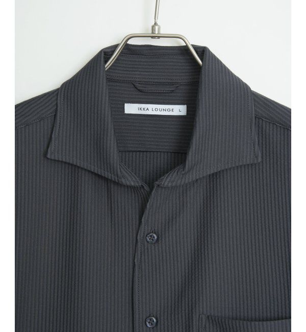 IKKA LOUNGE「【吸水速乾／イージーケア】アーバンドライ フルオープンポロシャツ」|Tシャツ・カットソー|
