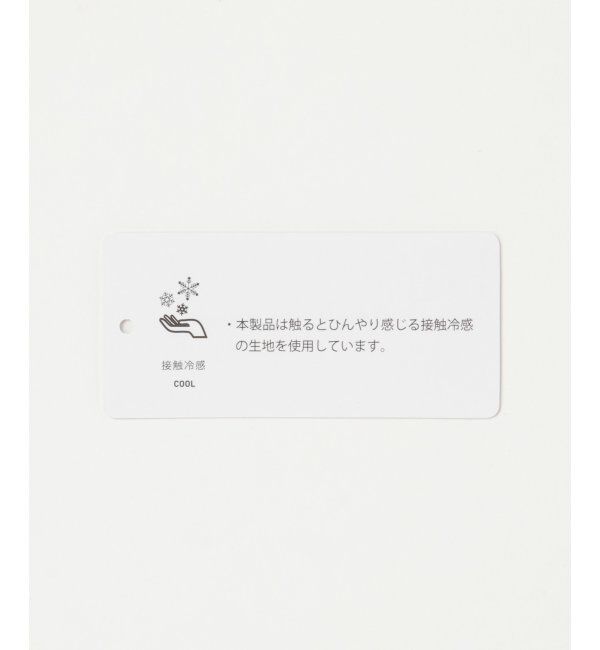 ikka「冷感ミニ裏毛スウェットT」|プルオーバー|