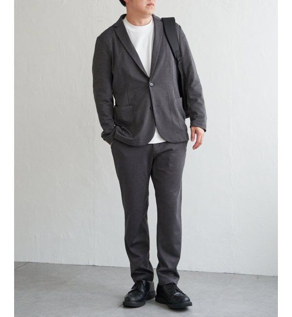 IKKA LOUNGE「GOKU楽ワークTRポンチジャケット」|テーラードジャケット|