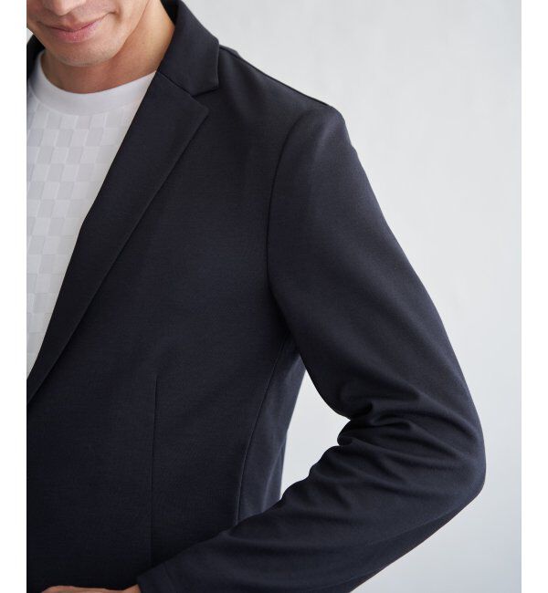 IKKA LOUNGE「GOKU楽ワークTRポンチジャケット」|テーラードジャケット|