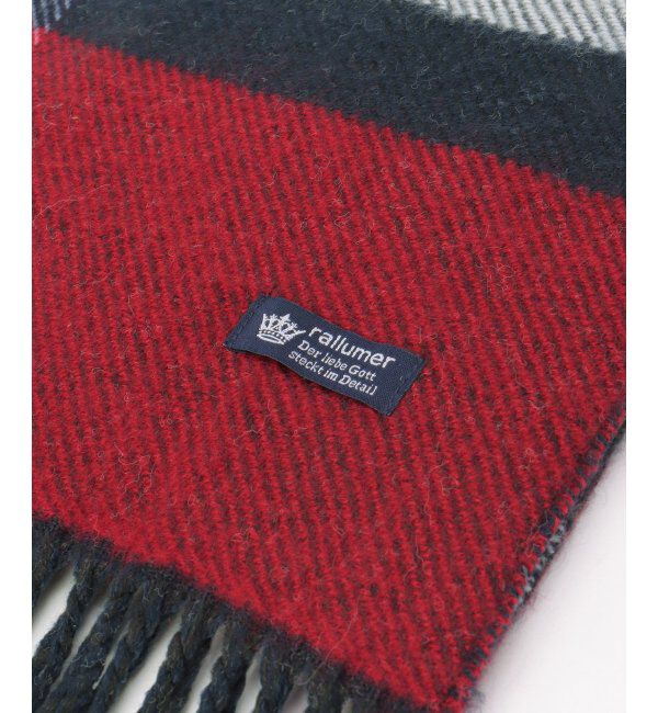 ikka「リバーシブルチェックマフラー」|マフラー|