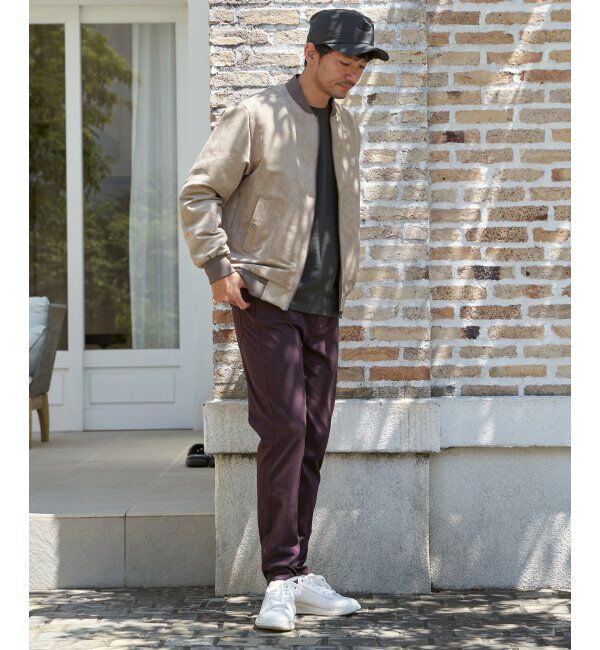 ikka「フェイクスウェードブルゾン」|ブルゾン・スタジャン|