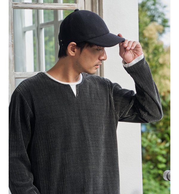 ikka「ウールライクキャップ」|その他|