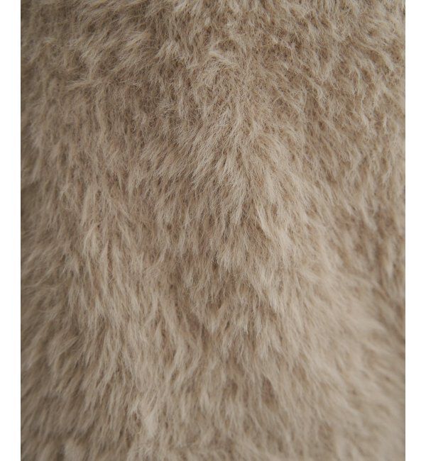 ikka「フェザーＶネックベスト」|ニット・セーター|