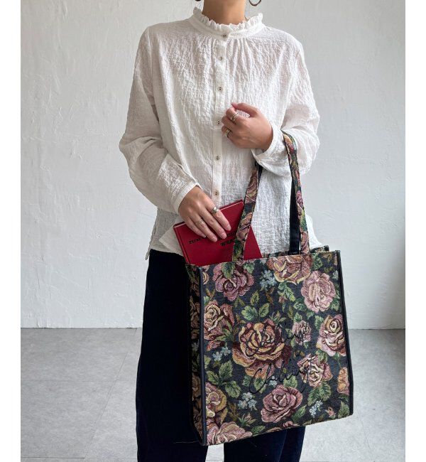 Lbc with Life「ジャガードA4ロゴトートバッグ」|その他|