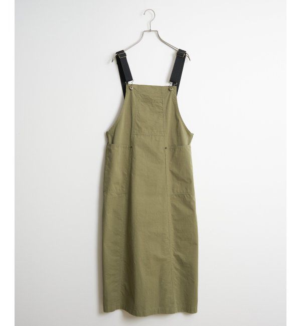 Lbc with Life「コットンツイルワークジャンスカ」|ワンピース|