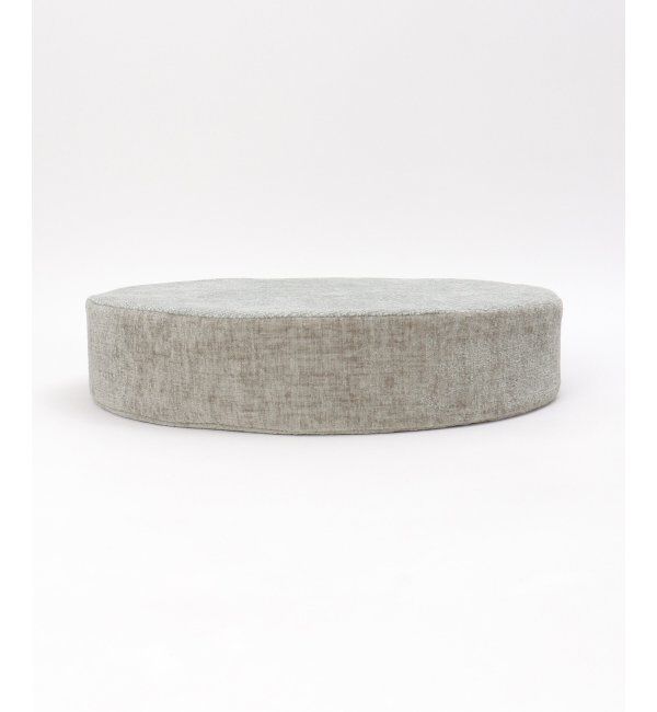 Lbc with Life「ベロアコンビシートクッション ラウンド H8cm」|クッション・クッションカバー|